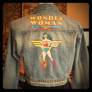 Dolce & Gabbana Wonder Woman Jean Jacket OMG YES